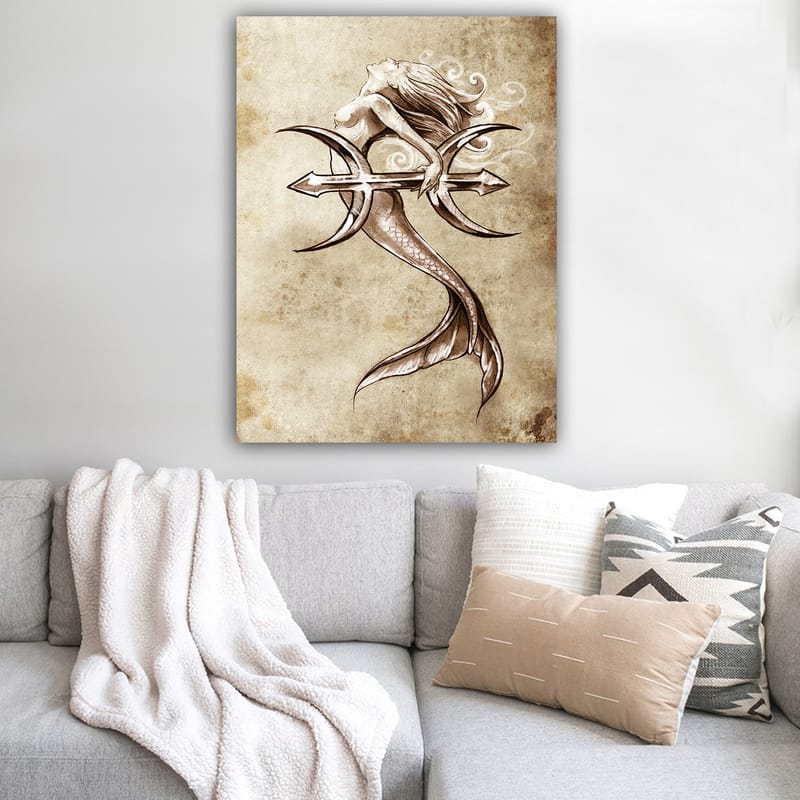 DEKORATIV CANVASTAVLA 70x100 cm Flerfärgad - Inredning & dekor - Tavlor & konst - Canvastavla