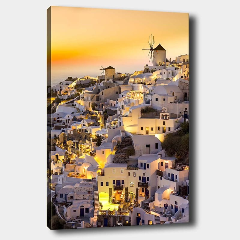 DEKORATIV CANVASTAVLA 70x100 cm Flerfärgad - Inredning & dekor - Tavlor & konst - Canvastavla
