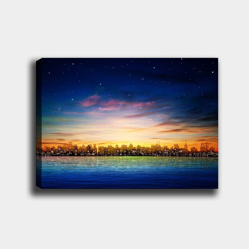 DEKORATIV CANVASTAVLA 70x100 cm Flerfärgad - Inredning & dekor - Tavlor & konst - Canvastavla