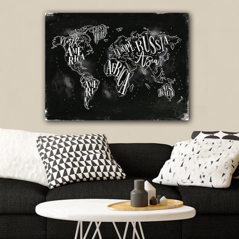 DEKORATIV CANVASTAVLA 70x100 cm Flerfärgad - Inredning & dekor - Tavlor & konst - Canvastavla