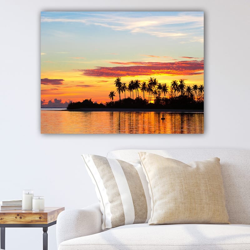 DEKORATIV CANVASTAVLA 70x100 cm Flerfärgad - Inredning & dekor - Tavlor & konst - Canvastavla