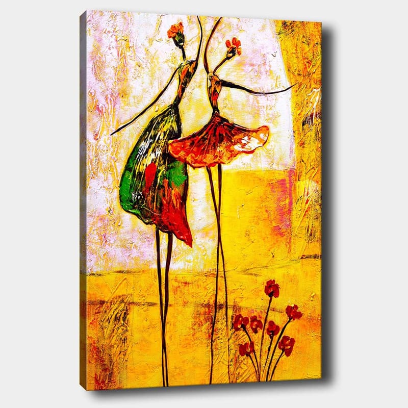 DEKORATIV CANVASTAVLA 70x100 cm Flerfärgad - Inredning & dekor - Tavlor & konst - Canvastavla