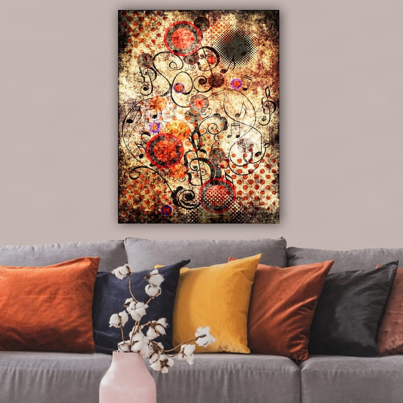 DEKORATIV CANVASTAVLA 70x100 cm Flerfärgad - Inredning & dekor - Tavlor & konst - Canvastavla