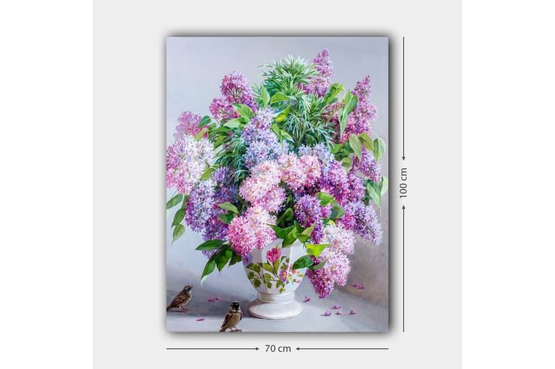 DEKORATIV CANVASTAVLA 70x100 cm Flerfärgad - Inredning & dekor - Tavlor & konst - Canvastavla