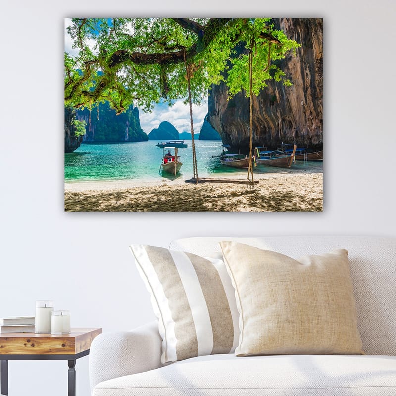 DEKORATIV CANVASTAVLA 70x100 cm Flerfärgad - Inredning & dekor - Tavlor & konst - Canvastavla