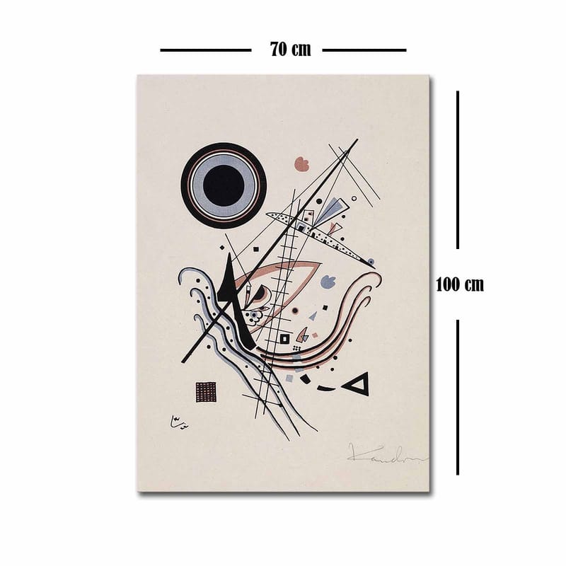 DEKORATIV CANVASTAVLA 70x100 cm Flerfärgad - Inredning & dekor - Tavlor & konst - Canvastavla