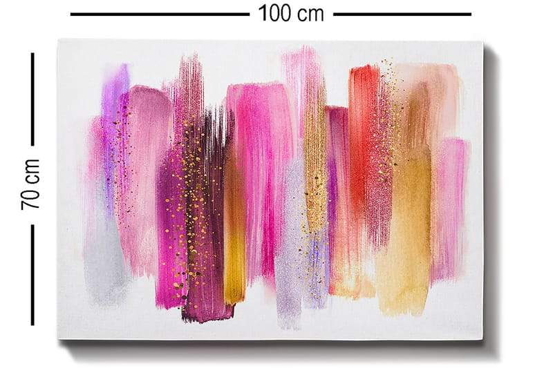 DEKORATIV CANVASTAVLA 70x100 cm Flerfärgad - Inredning & dekor - Tavlor & konst - Canvastavla