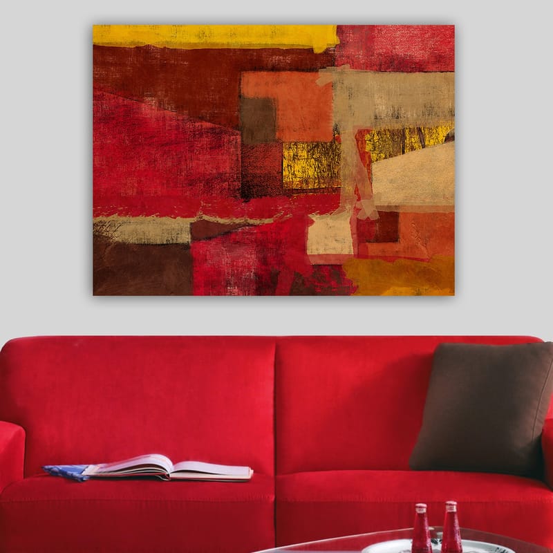 DEKORATIV CANVASTAVLA 70x100 cm Flerfärgad - Inredning & dekor - Tavlor & konst - Canvastavla