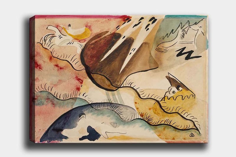 DEKORATIV CANVASTAVLA 70x100 cm Flerfärgad - Inredning & dekor - Tavlor & konst - Canvastavla