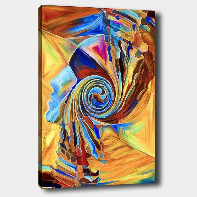 DEKORATIV CANVASTAVLA 70x100 cm Flerfärgad - Inredning & dekor - Tavlor & konst - Canvastavla