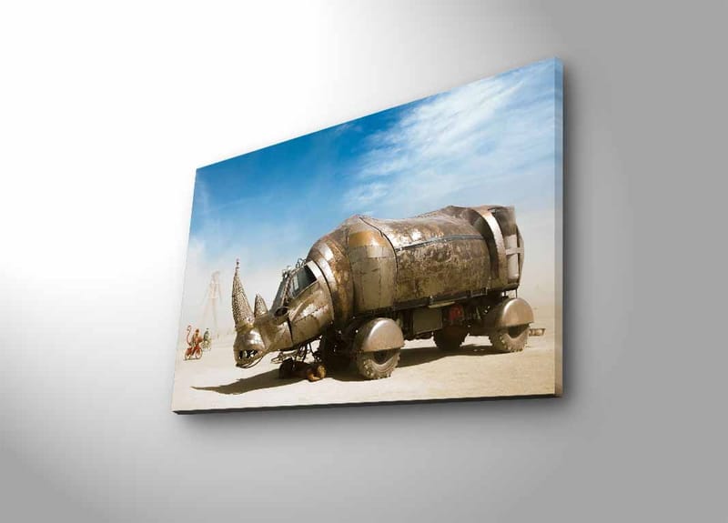 DEKORATIV CANVASTAVLA med LED 45x70 cm Flerfärgad - Inredning & dekor - Tavlor & konst - Canvastavla