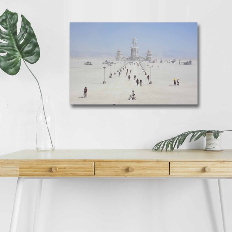 DEKORATIV CANVASTAVLA med LED 45x70 cm Flerfärgad - Inredning & dekor - Tavlor & konst - Canvastavla