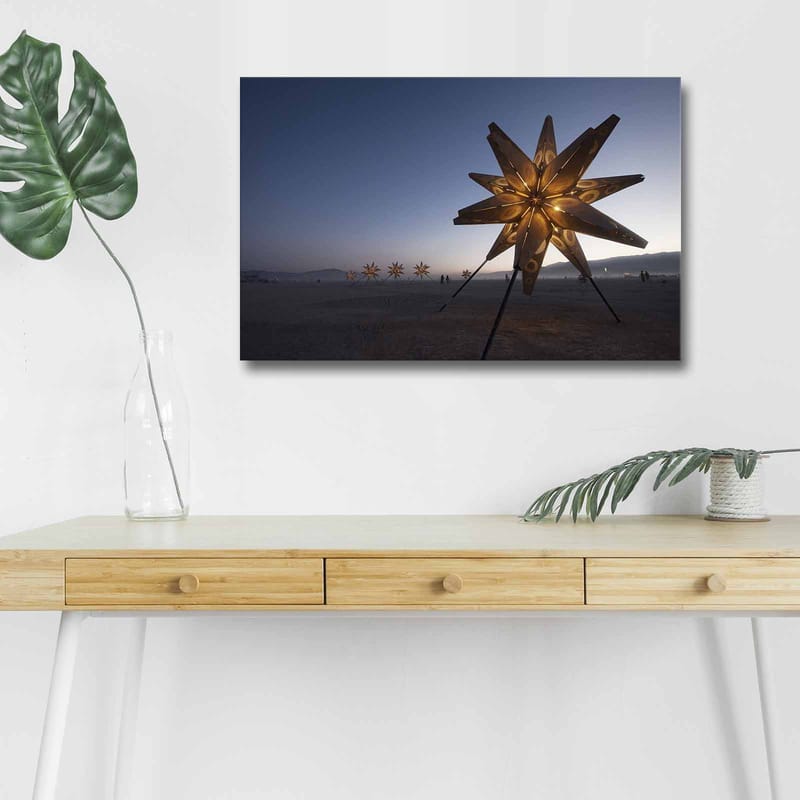 Dekorativ Canvastavla med LED 45x70 cm - Flerfärgad - Inredning & dekor - Tavlor & konst - Canvastavla