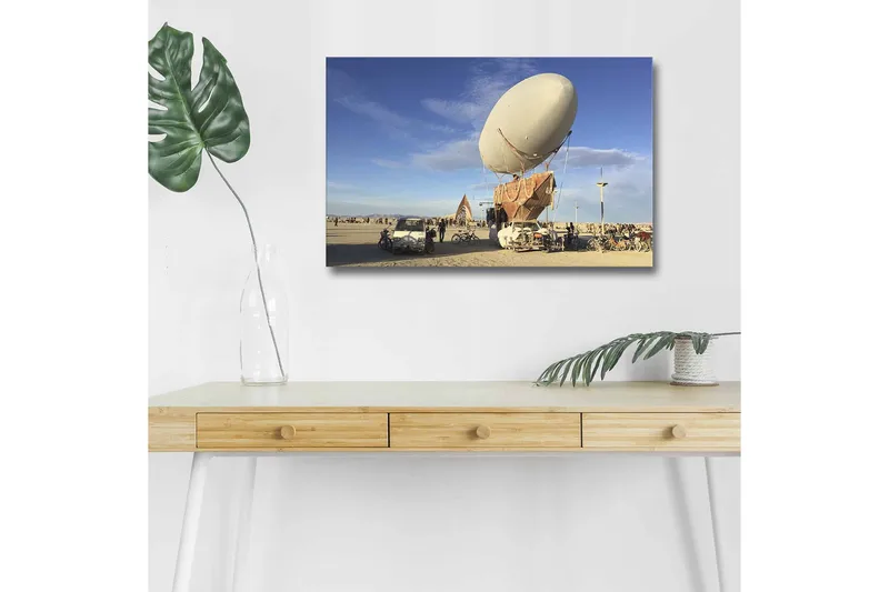 Dekorativ Canvastavla med LED 45x70 cm - Flerfärgad - Inredning & dekor - Tavlor & konst - Canvastavla