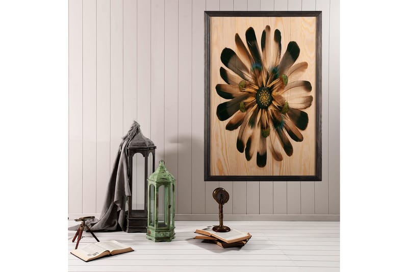 DEKORATIV INRAMAD målning 50x70 cm - Inredning & dekor - Tavlor & konst - Canvastavla
