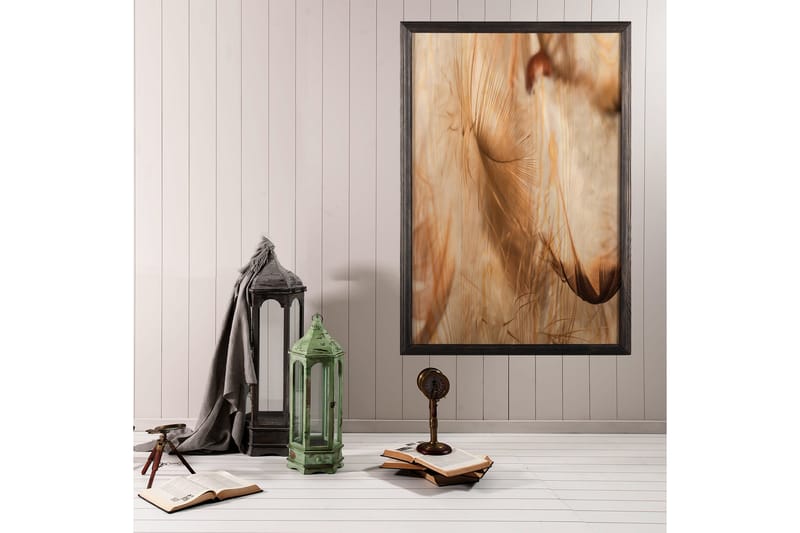 DEKORATIV INRAMAD målning 50x70 cm - Inredning & dekor - Tavlor & konst - Canvastavla