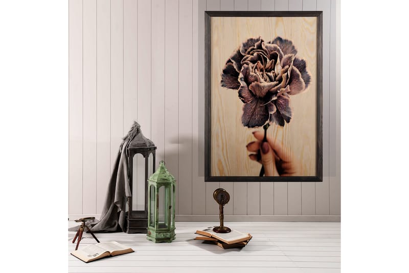 DEKORATIV INRAMAD målning 50x70 cm - Inredning & dekor - Tavlor & konst - Canvastavla