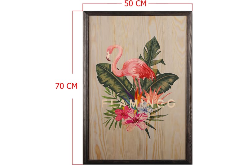 DEKORATIV INRAMAD målning 50x70 cm - Inredning & dekor - Tavlor & konst - Canvastavla