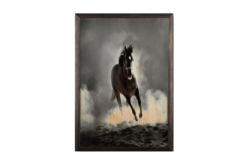 DEKORATIV INRAMAD målning 50x70 cm - Inredning & dekor - Tavlor & konst - Canvastavla