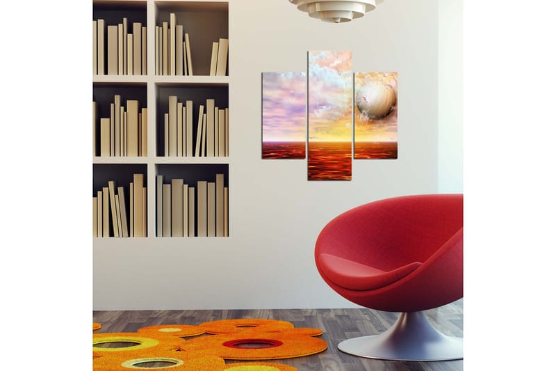 Dekorativ MDF-målning 3 Delar - Flerfärgad - Inredning & dekor - Tavlor & konst - Canvastavla