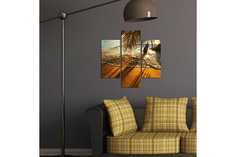 Dekorativ MDF-målning 3 Delar - Flerfärgad - Inredning & dekor - Tavlor & konst - Canvastavla