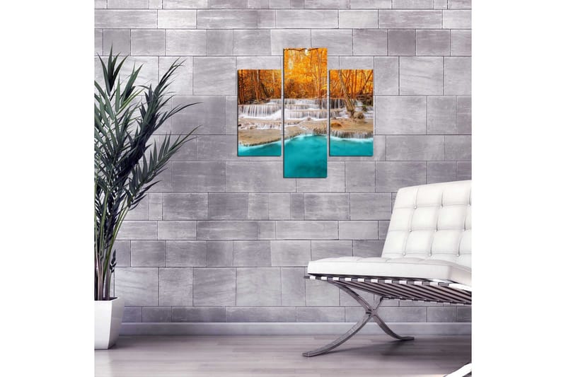 Dekorativ MDF-målning 3 Delar - Flerfärgad - Inredning & dekor - Tavlor & konst - Canvastavla