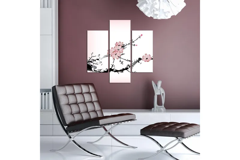 Dekorativ MDF-målning 3 Delar - Flerfärgad - Inredning & dekor - Tavlor & konst - Canvastavla