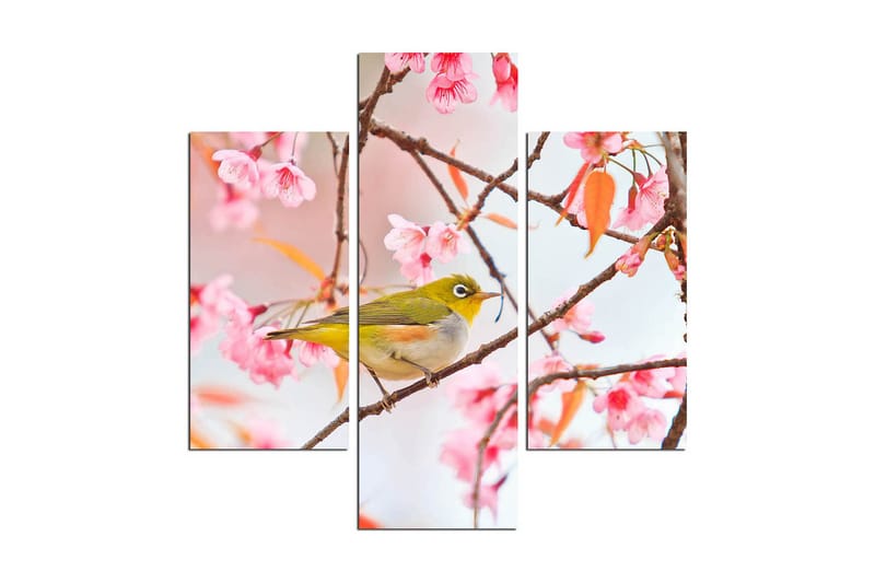 Dekorativ MDF-målning 3 Delar - Flerfärgad - Inredning & dekor - Tavlor & konst - Canvastavla