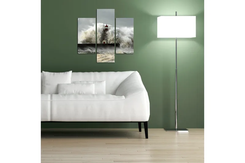 Dekorativ MDF-målning 3 Delar - Flerfärgad - Inredning & dekor - Tavlor & konst - Canvastavla