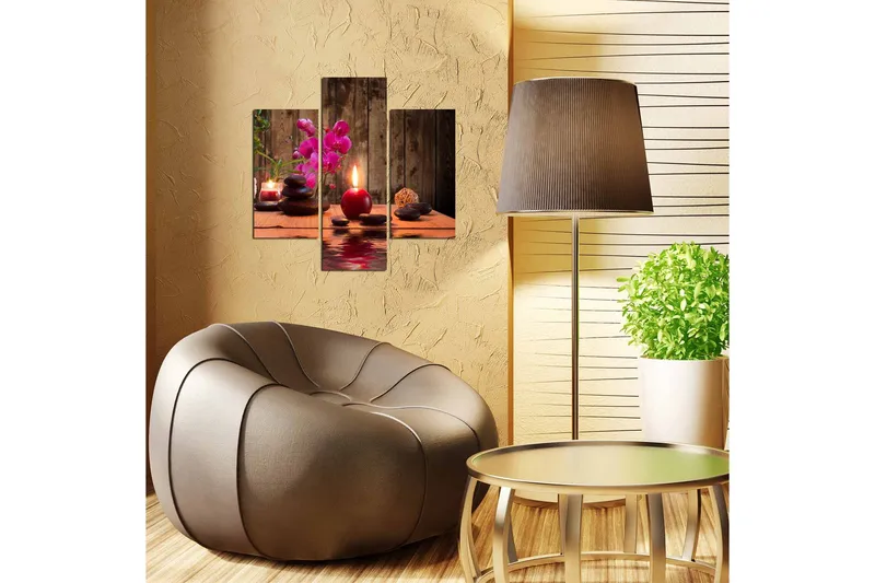 Dekorativ MDF-målning 3 Delar - Flerfärgad - Inredning & dekor - Tavlor & konst - Canvastavla