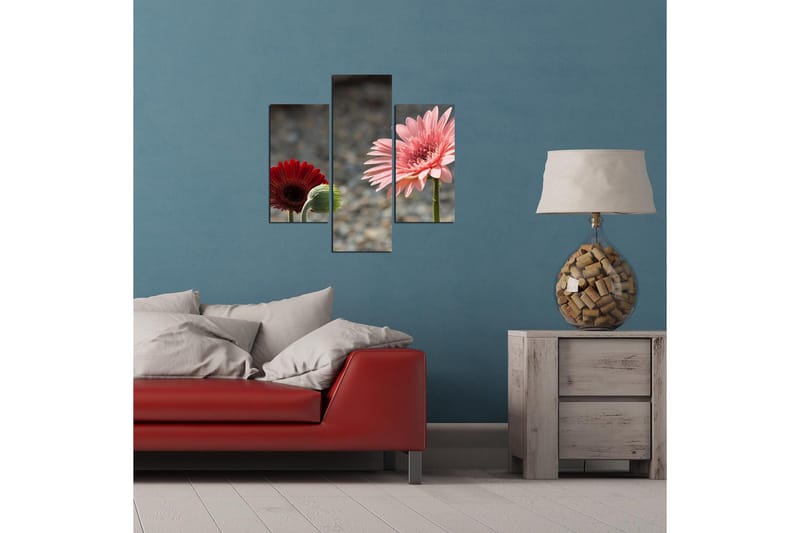 Dekorativ MDF-målning 3 Delar - Flerfärgad - Inredning & dekor - Tavlor & konst - Canvastavla