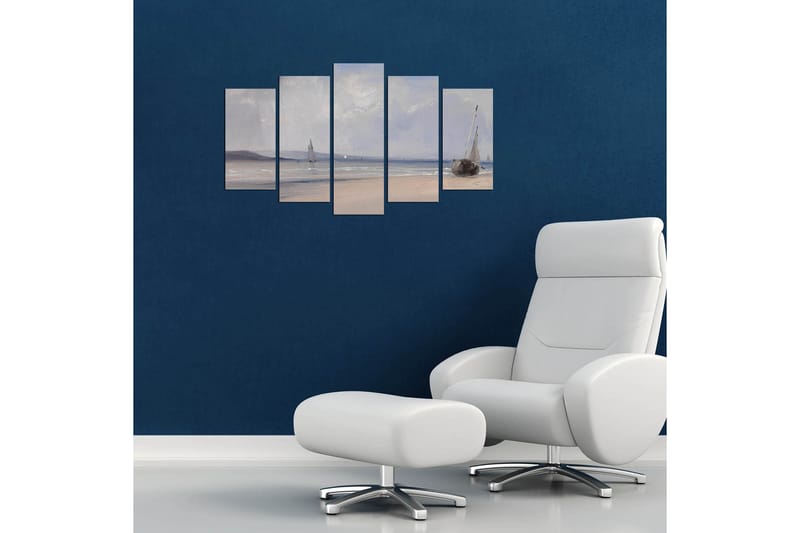DEKORATIV MDF-MÅLNING 5-Delar 20x60 cm Flerfärgad - Inredning & dekor - Tavlor & konst - Canvastavla