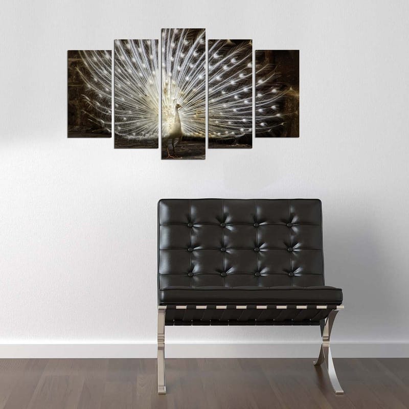 DEKORATIV MDF-MÅLNING 5-Delar 20x60 cm - Inredning & dekor - Tavlor & konst - Canvastavla