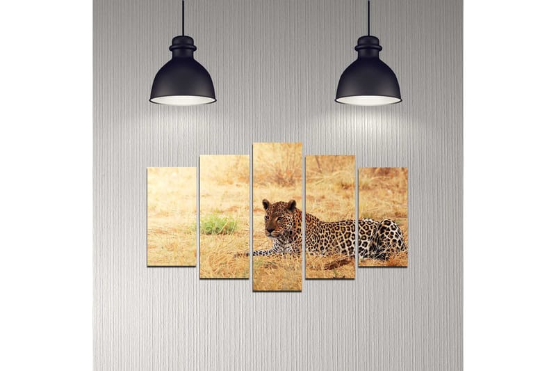 DEKORATIV MDF-MÅLNING 5-Delar 20x60 cm - Inredning & dekor - Tavlor & konst - Canvastavla