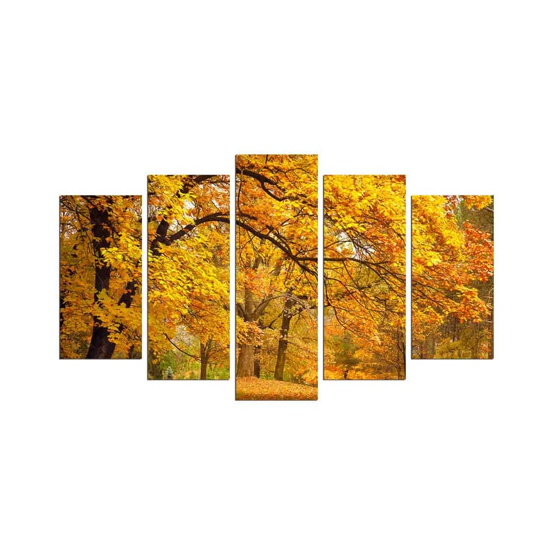 DEKORATIV MDF-MÅLNING 5-Delar 20x60 cm - Inredning & dekor - Tavlor & konst - Canvastavla