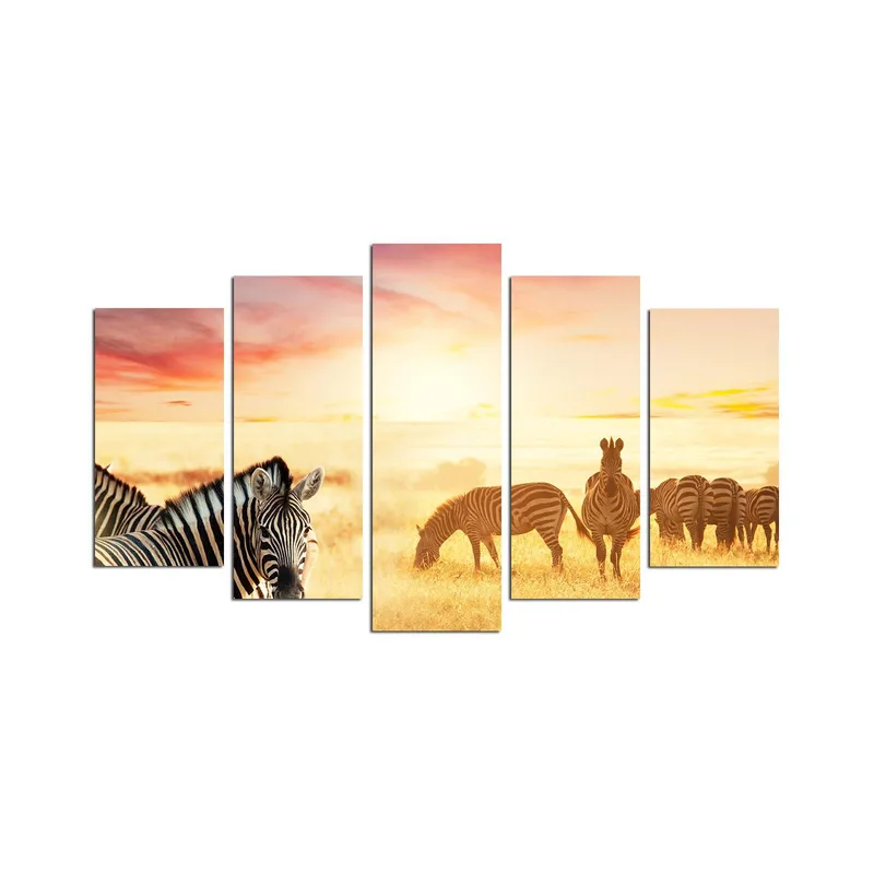 DEKORATIV MDF-MÅLNING 5-Delar 20x60 cm