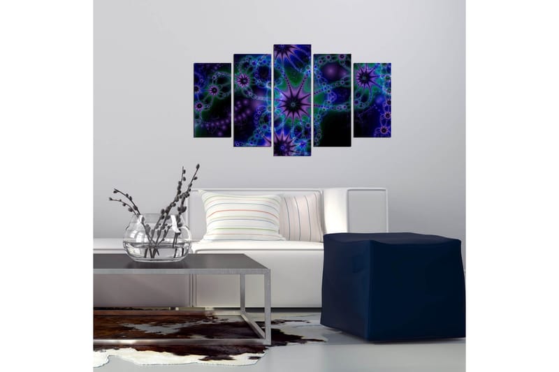 Dekorativ MDF-målning 5 Delar - Flerfärgad - Inredning & dekor - Tavlor & konst - Canvastavla