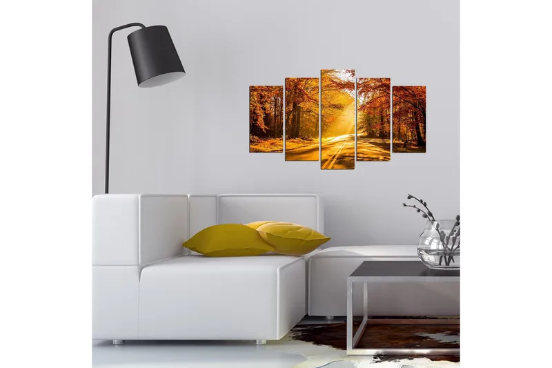 Dekorativ MDF-målning 5 Delar - Flerfärgad - Inredning & dekor - Tavlor & konst - Canvastavla