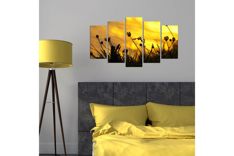 Dekorativ MDF-målning 5 Delar - Flerfärgad - Inredning & dekor - Tavlor & konst - Canvastavla