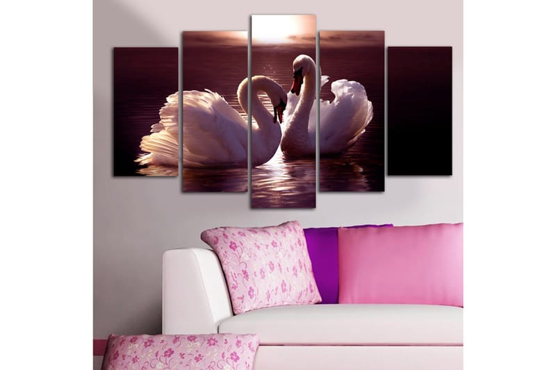 Dekorativ MDF-målning 5 Delar - Flerfärgad - Inredning & dekor - Tavlor & konst - Canvastavla