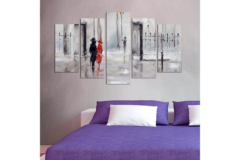 Dekorativ MDF-målning 5 Delar - Flerfärgad - Inredning & dekor - Tavlor & konst - Canvastavla