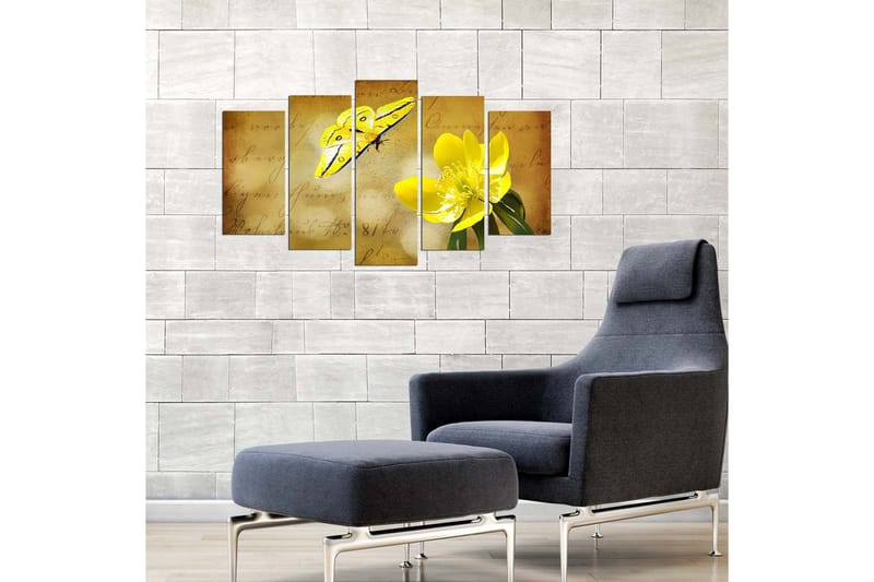 Dekorativ MDF-målning 5 Delar - Flerfärgad - Inredning & dekor - Tavlor & konst - Canvastavla