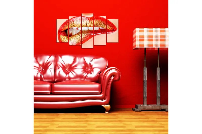 Dekorativ MDF-målning 5 Delar - Flerfärgad - Inredning & dekor - Tavlor & konst - Canvastavla