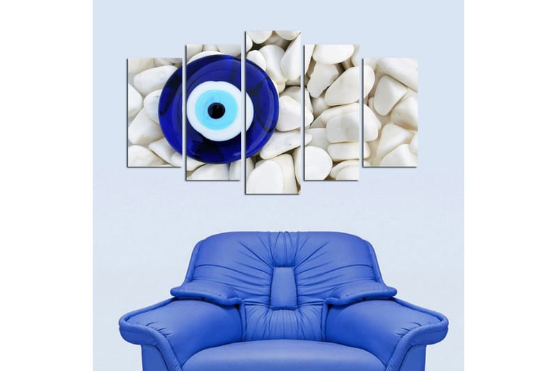 Dekorativ MDF-målning 5 Delar - Flerfärgad - Inredning & dekor - Tavlor & konst - Canvastavla