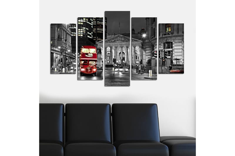 Dekorativ MDF-målning 5 Delar - Flerfärgad - Inredning & dekor - Tavlor & konst - Canvastavla