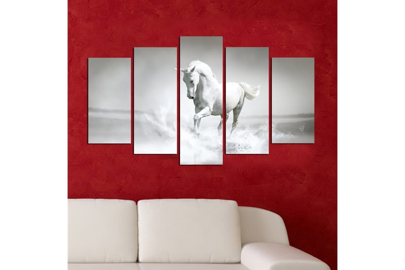 Dekorativ MDF-målning 5 Delar - Flerfärgad - Inredning & dekor - Tavlor & konst - Canvastavla