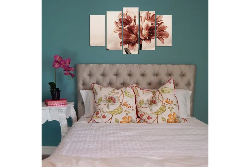 Dekorativ MDF-målning 5 Delar - Flerfärgad - Inredning & dekor - Tavlor & konst - Canvastavla
