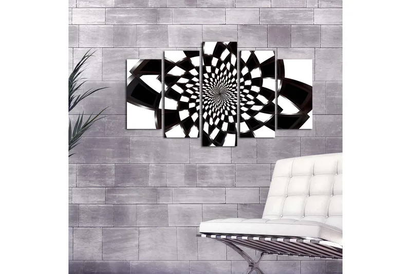 Dekorativ MDF-målning 5 Delar - Flerfärgad - Inredning & dekor - Tavlor & konst - Canvastavla