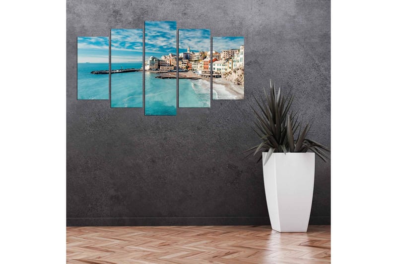 Dekorativ MDF-målning 5 Delar - Flerfärgad - Inredning & dekor - Tavlor & konst - Canvastavla