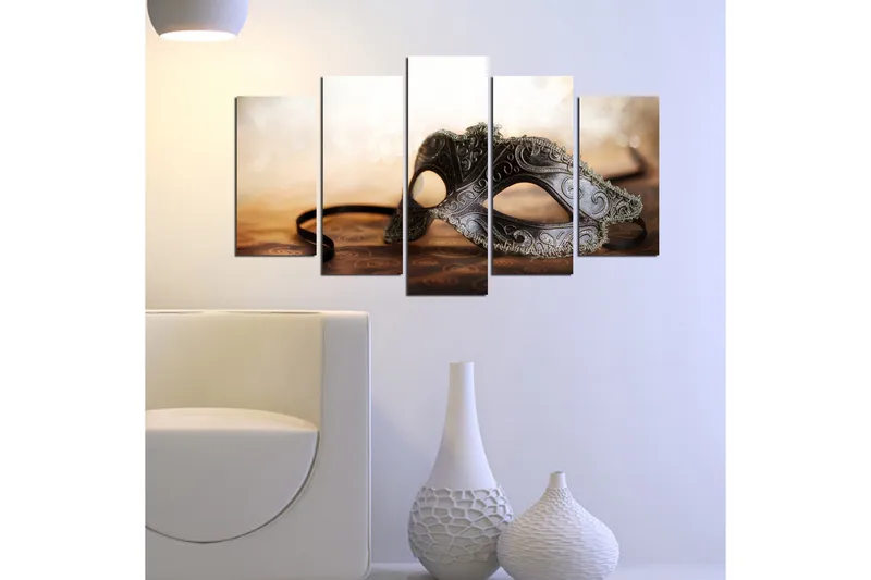 Dekorativ MDF-målning 5 Delar - Flerfärgad - Inredning & dekor - Tavlor & konst - Canvastavla